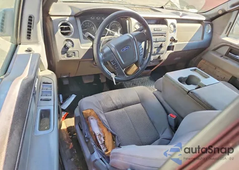 2012 Ford F150 Supercrew из США, поврежденный, VIN 1FTFW1EF3CFB13647